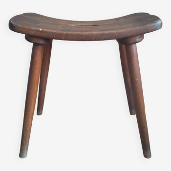 Mid Century wooden stool