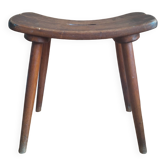 Mid Century wooden stool
