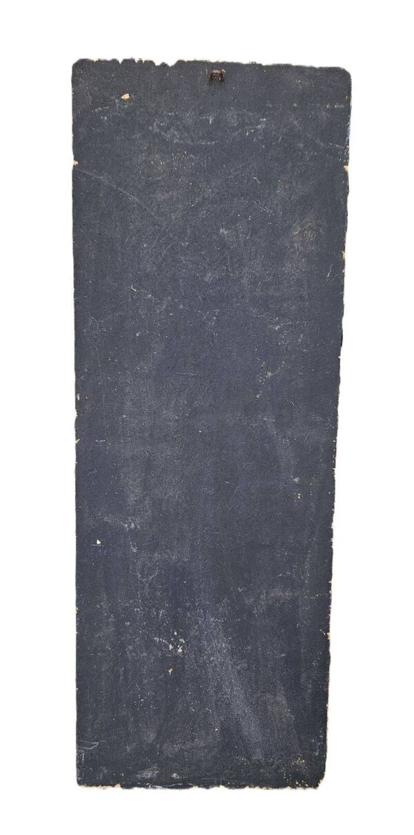 JEHAN - Panneau Sculpté Peint A Motif DRAKKAR