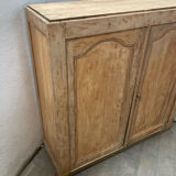 Rustic wooden buffet