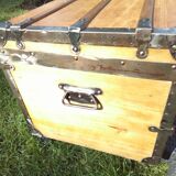 Trunk in fir of the vosges late 19th completely renovated