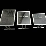 tables gigognes en acier brossé 1970