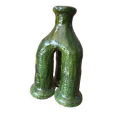 Tamegroute pottery candle holder