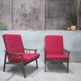 Pair of Scandinavian armchairs