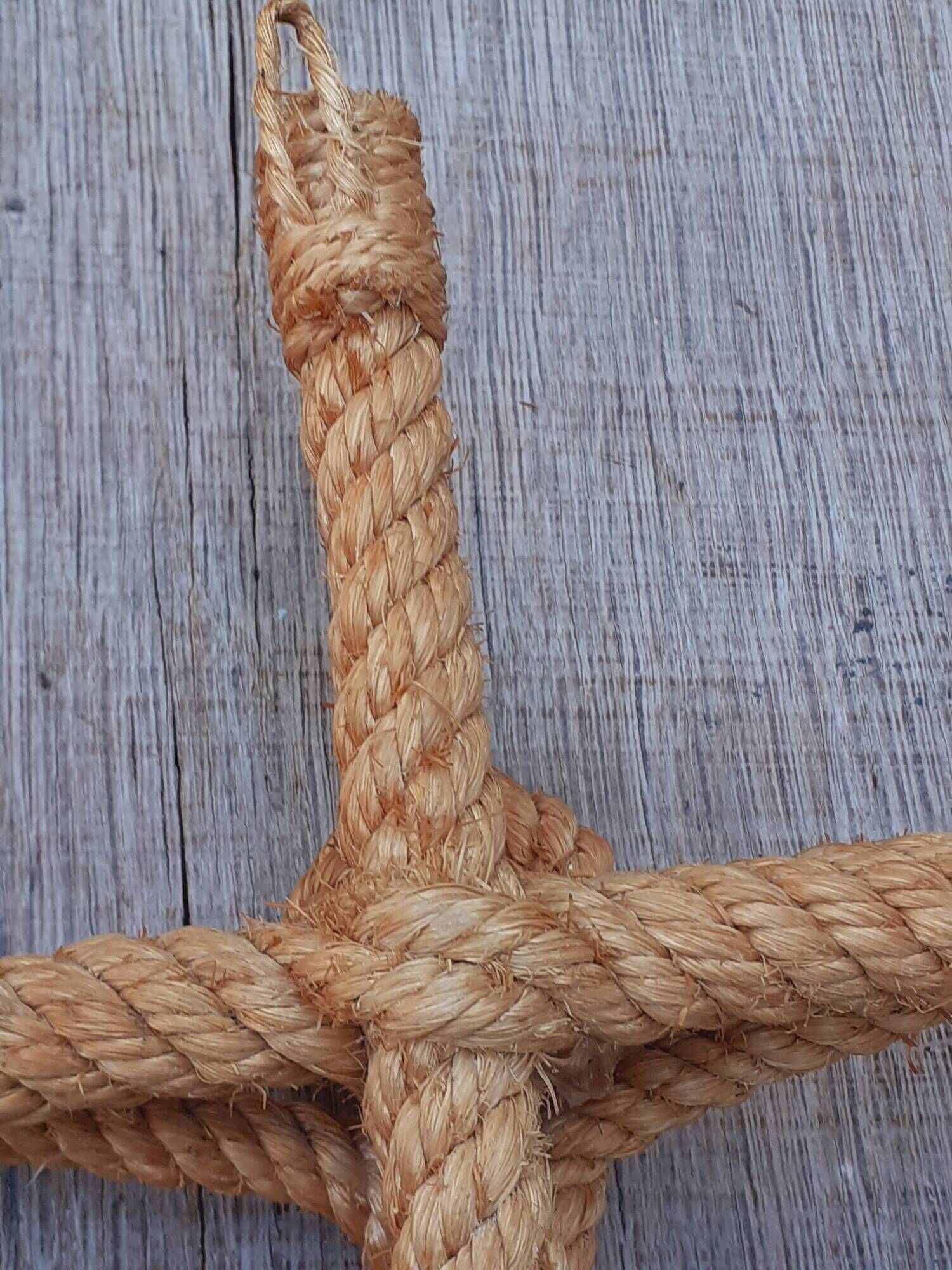 Christ in braided rope, year 50/60 attributed to Audoux-Minet.