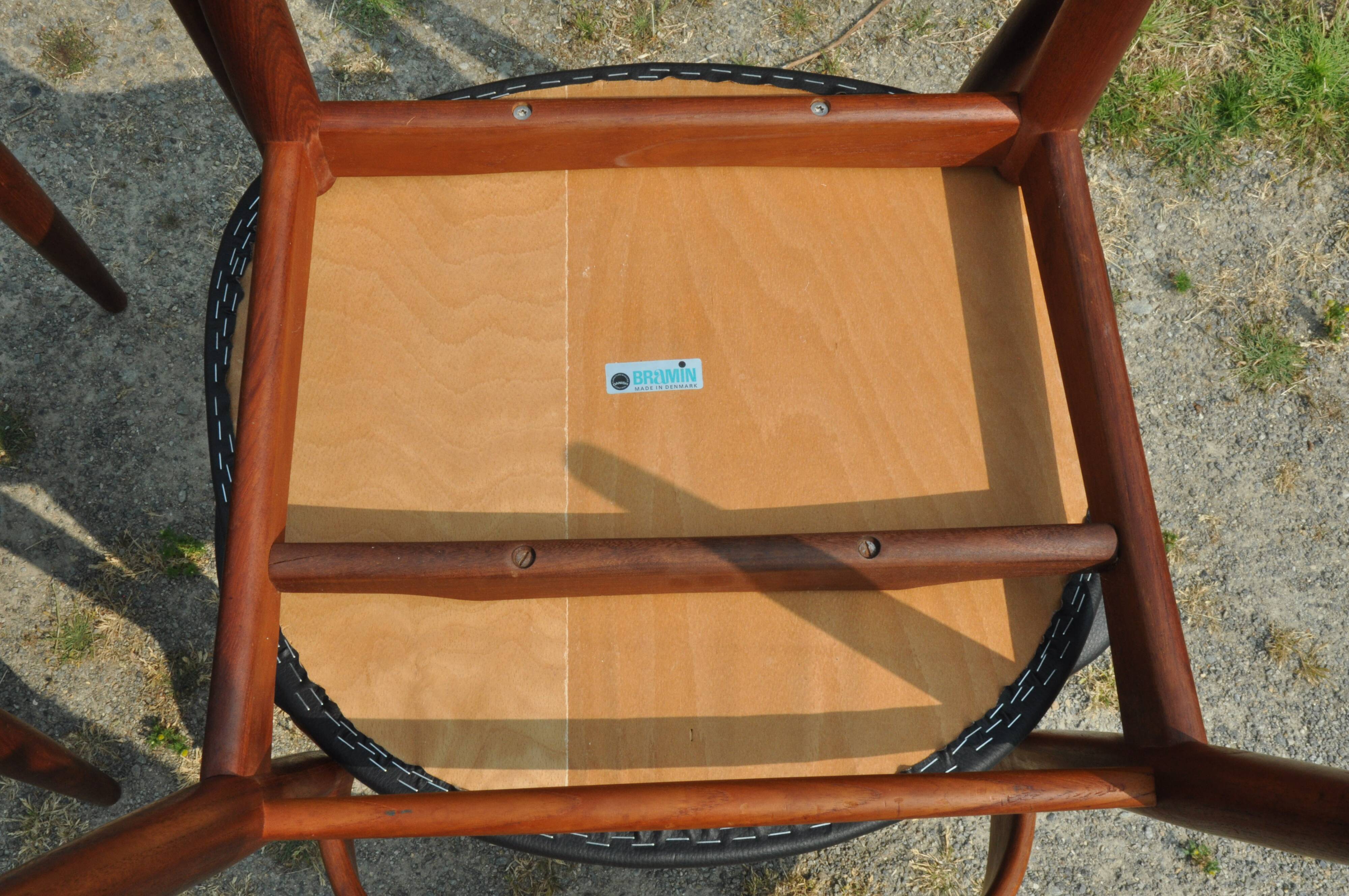 Danish chairs by Henri Walter Klein published by Bramin.