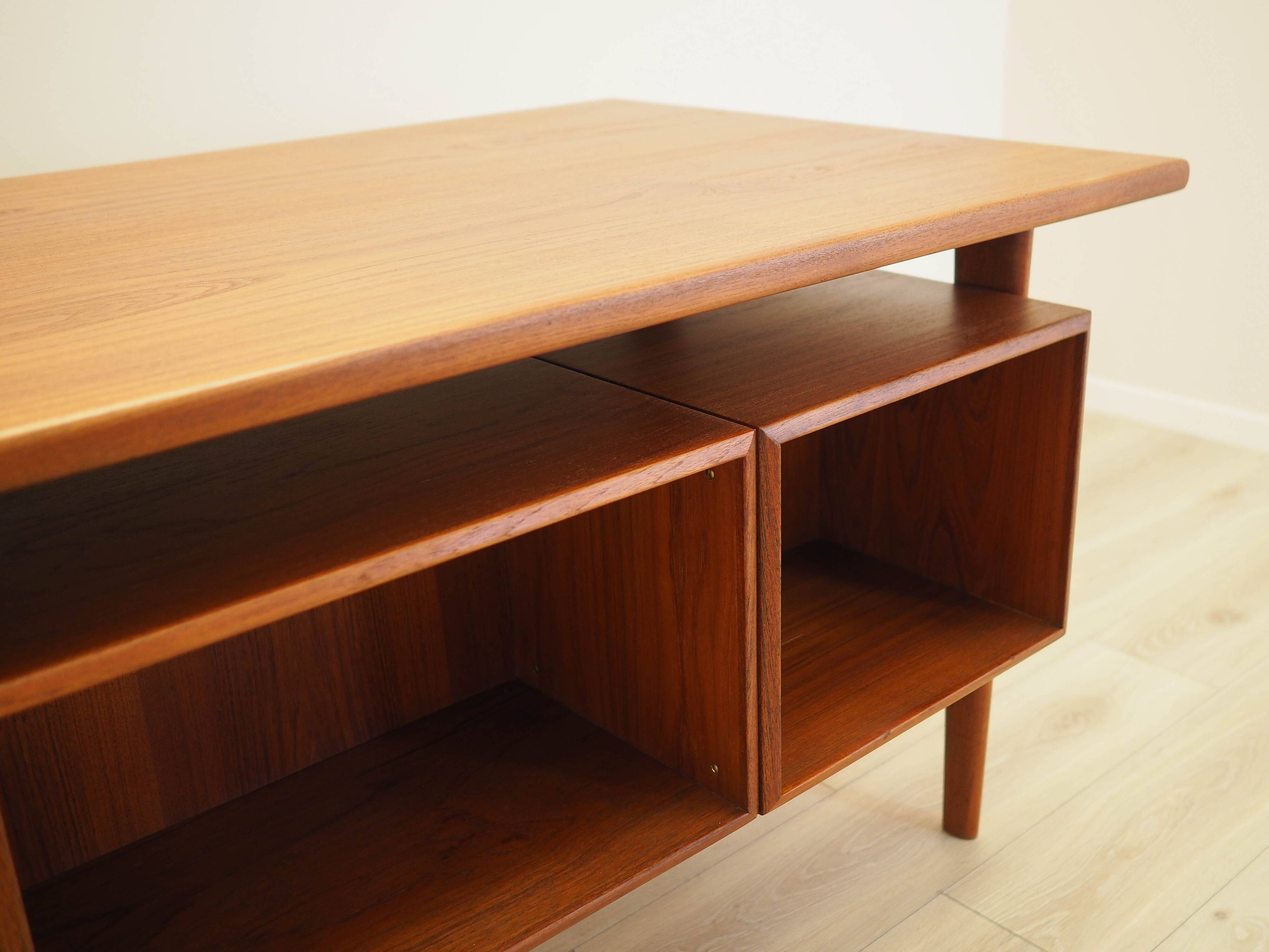 Teak desk, Danish design, 1970s, designer: Kai Kristiansen
