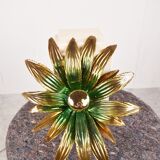 Flower wall lamp, 1970s