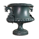 Set of 4 cast iron basins, Corneau foundry in Charleville.