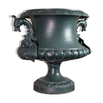 Set of 4 cast iron basins, Corneau foundry in Charleville.