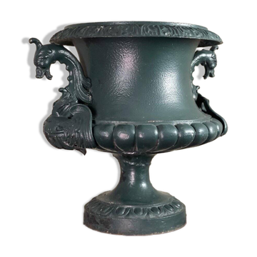 Set of 4 cast iron basins, Corneau foundry in Charleville.