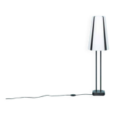 1980s IKEA floor lamp, Memphis Vistofta medium table lamp.