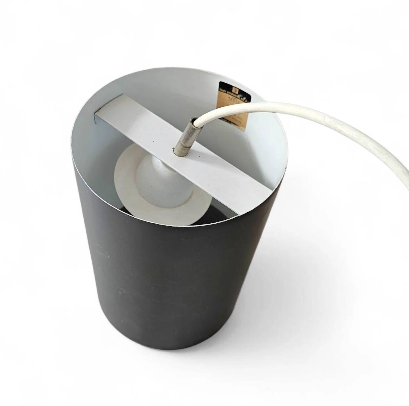 2 x Louis Poulsen cylinder pendant lamp / Eila & John Meiling / 1967