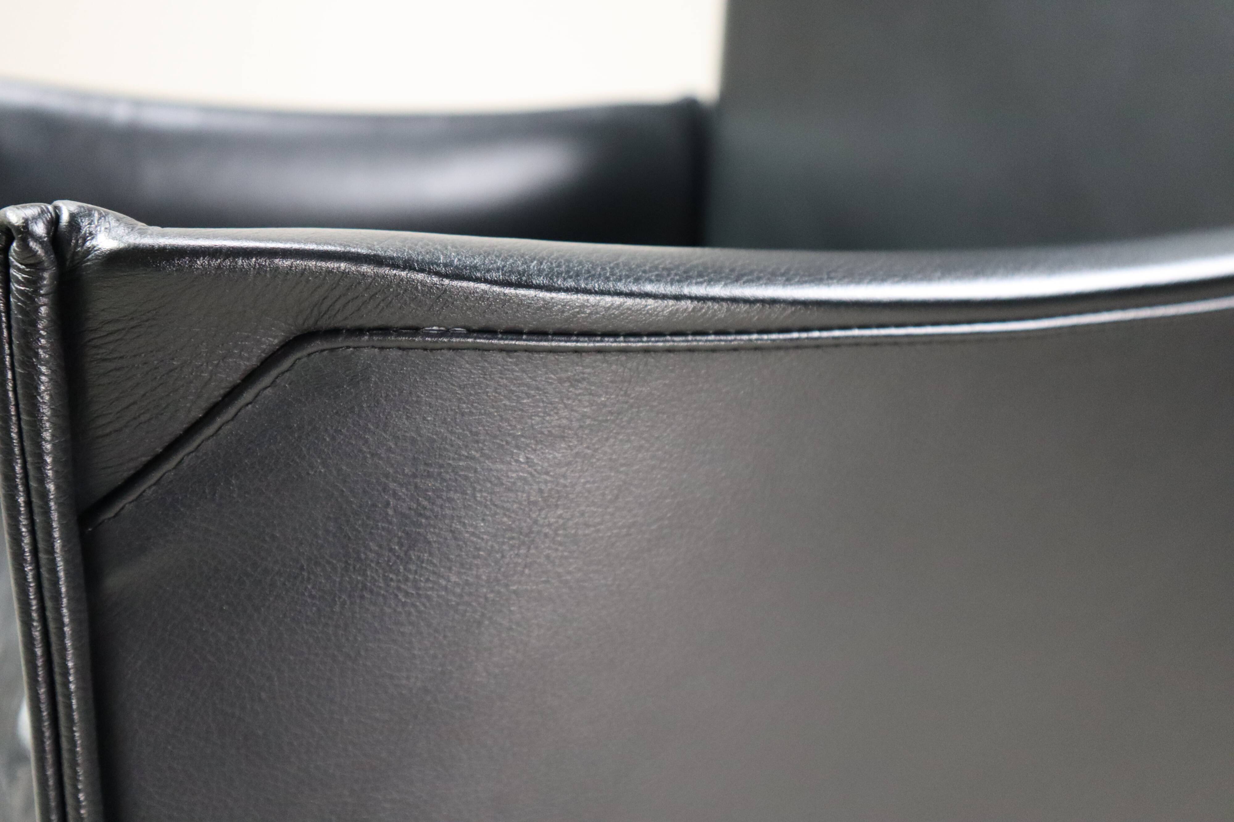 Set of six  Break 401 armchairs by Mario Bellini for Cassina