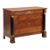 Ancient Empire commode in walnut and bronze, Italy, 19th century.