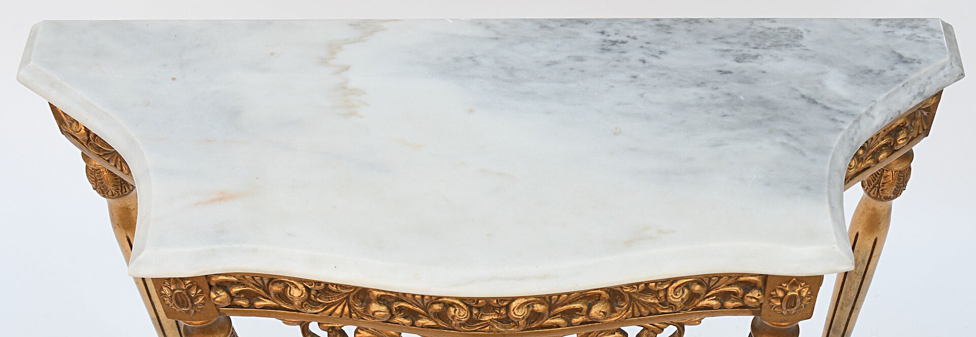 Painted wooden console