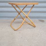 Rattan bedside table 1960