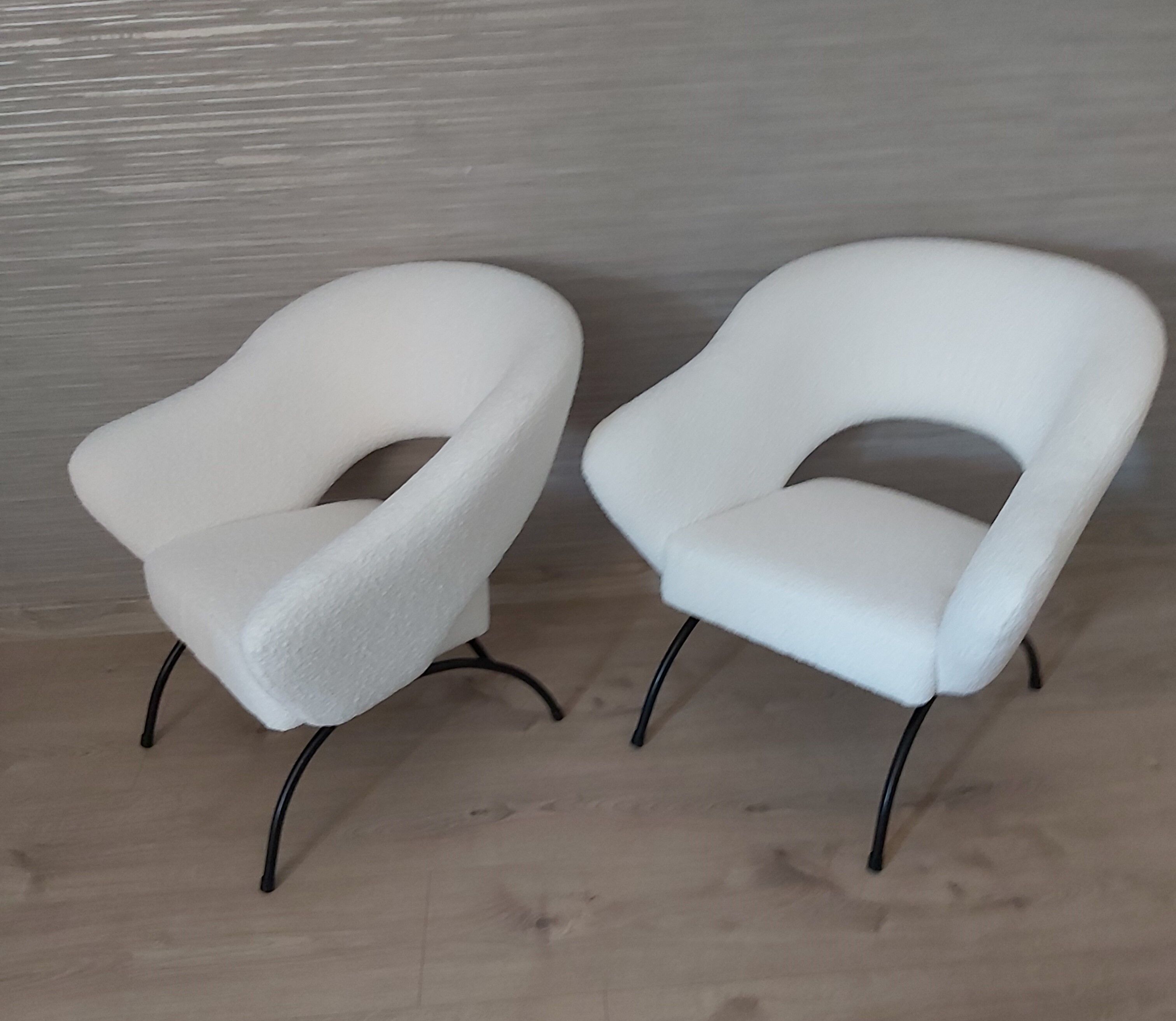 A set of four armchairs, Poland, 1960s