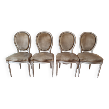 Chaises medaillon