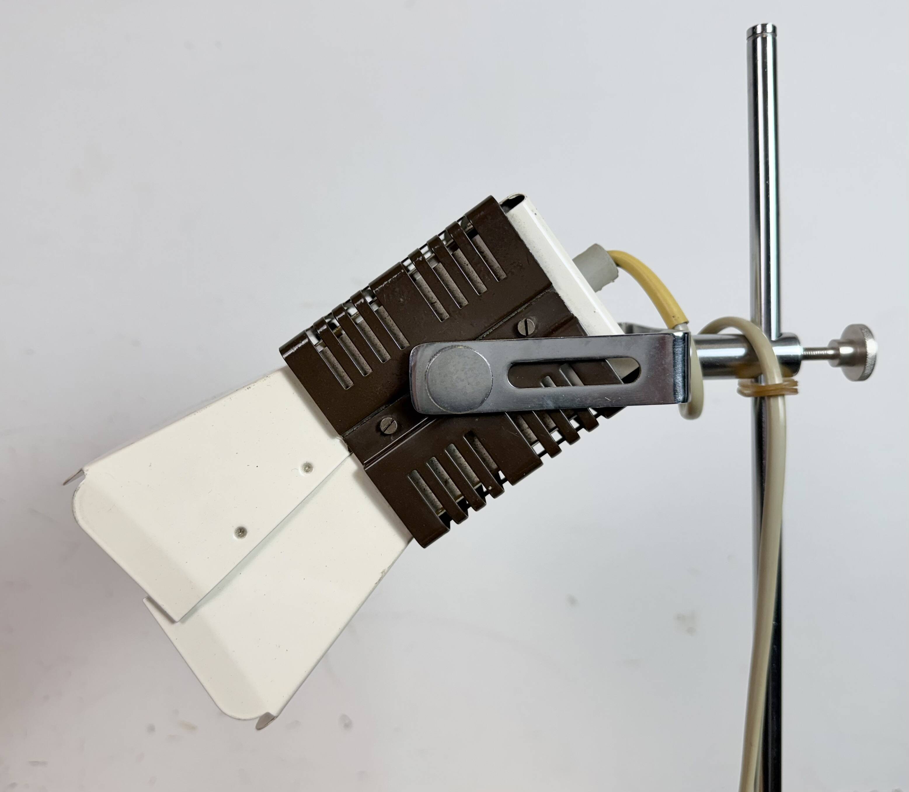 Lampe de table beige vintage de Lidokov, années 1970