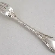 Christofle Marly, 12 silver-plated table forks, excellent condition.