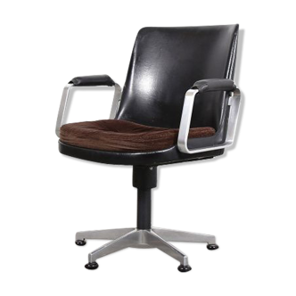 Fröscher Ib Kofod-Larsen leather office chair