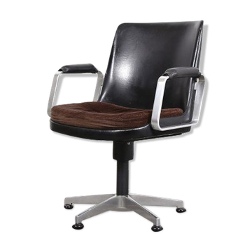 Fröscher Ib Kofod-Larsen leather office chair