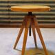Tabouret de piano à vis reglable République Tchèque Mid-Century modern1960