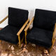 Pair of GFM 142 Armchairs by Edmund Homa, 1960s