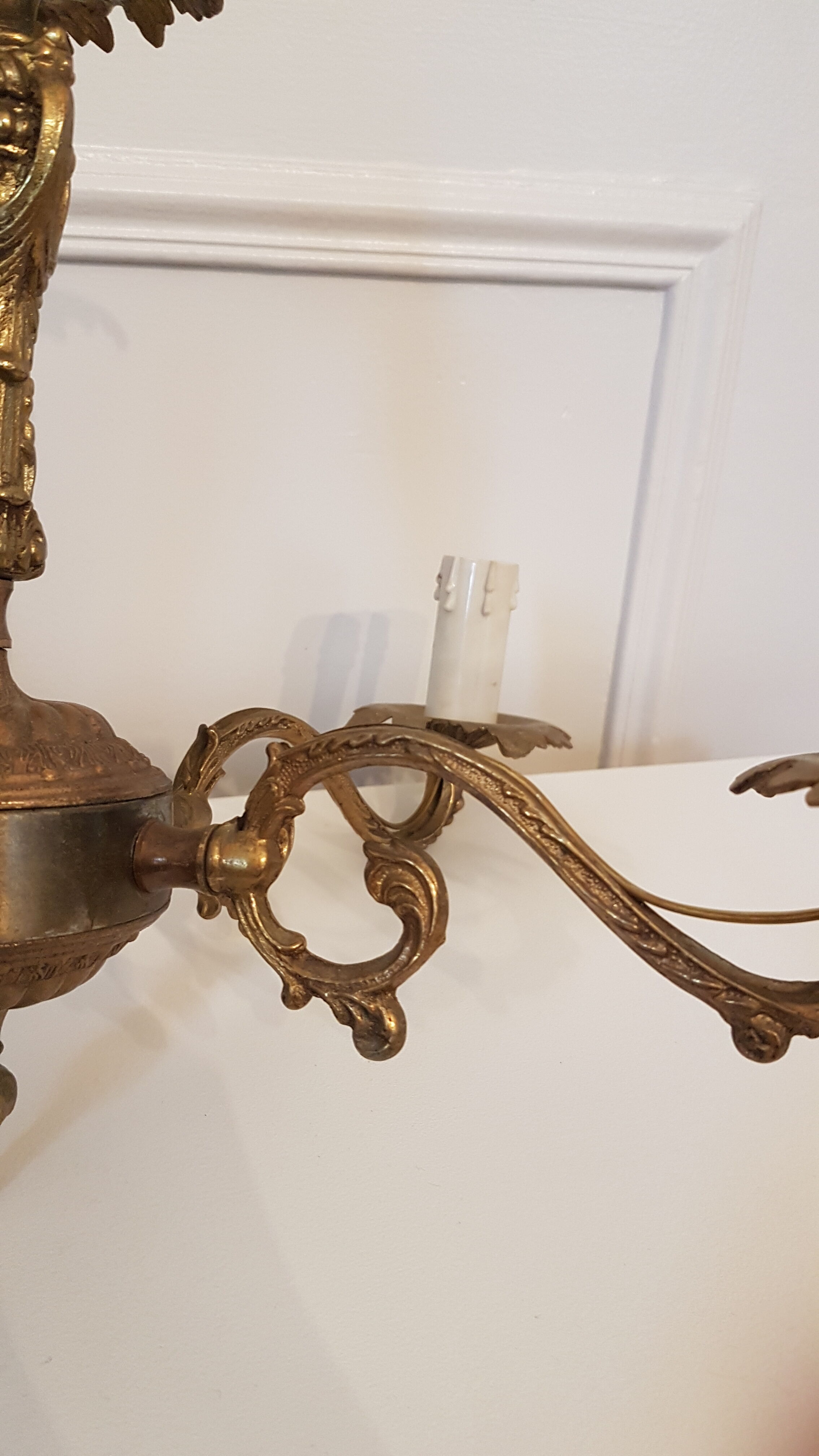 Louis XV style chandelier