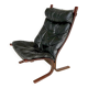 Siesta leather highback chair by Ingmar Relling for Westnofa, 1960s