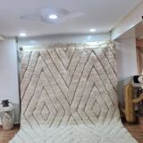 Handmade Berber wool rug 300X200 cm