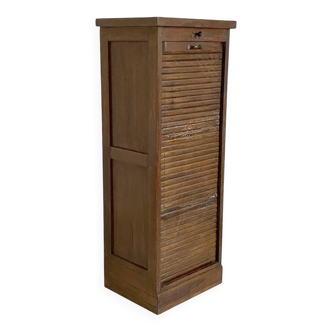 Notary desk with curtain from the 1930s