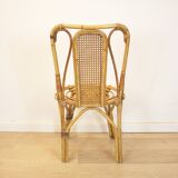 Vintage bamboo chair