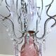 Lampshade hat chandelier pendant ceiling light decorative lamp with pearls and tassels
