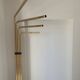 Vintage 1970s adjustable gold floor lamp by Goffredo Reggiani