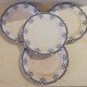 4 plates earth of iron Creil and Montereau