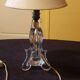 Small crystal lamp. 1930s.