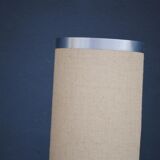 1970 See Delmas design light shade canvas and metal chrome