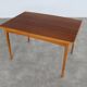 Table à manger extensible en chêne, années 60