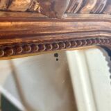 Antique gilded mirror