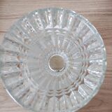 Geometric glass vase