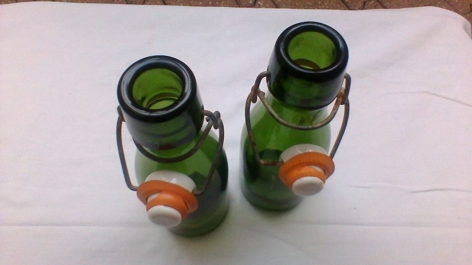 Duo of vintage Bulach bottles