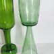 Suite of 5 vintage Suze vases