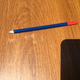 Vintage wood and rattan chest of drawers