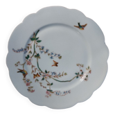 6 Assiettes plates art nouveau