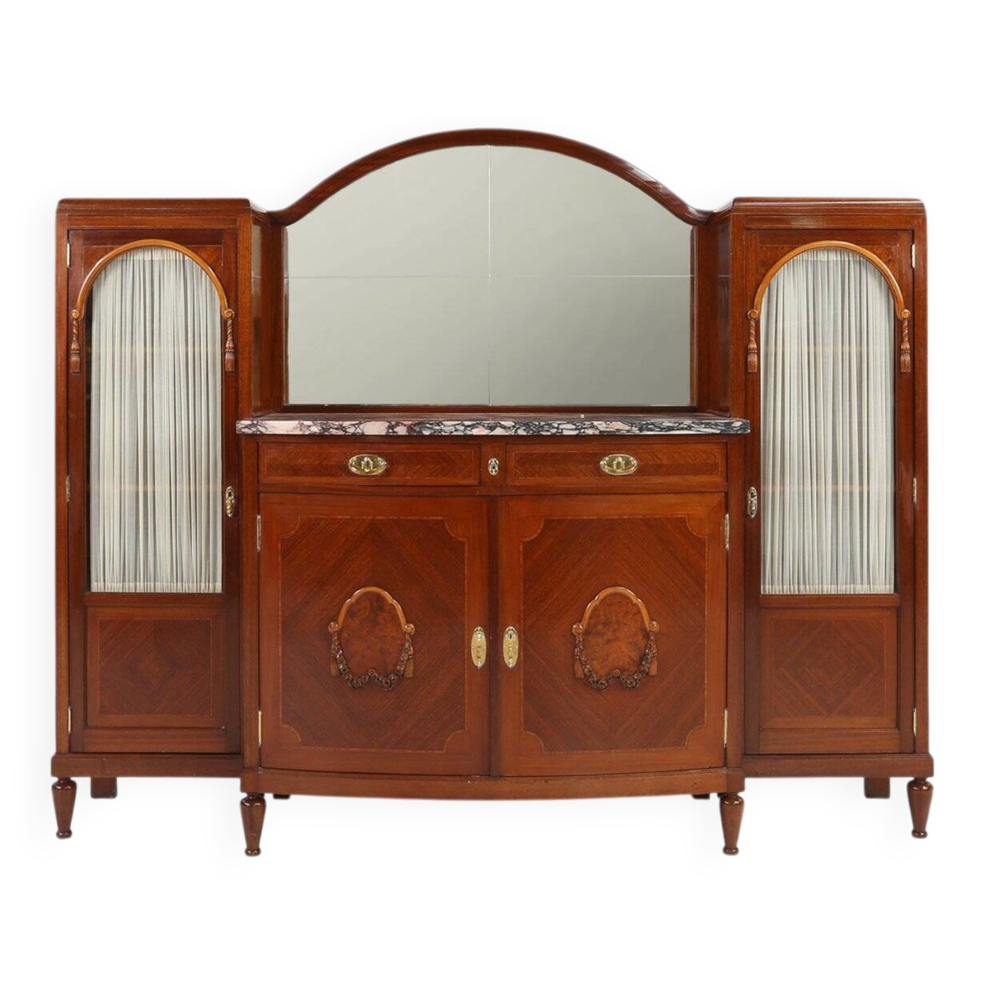 Art Deco Cabinet attributed to De Coene, Belgium 1930s