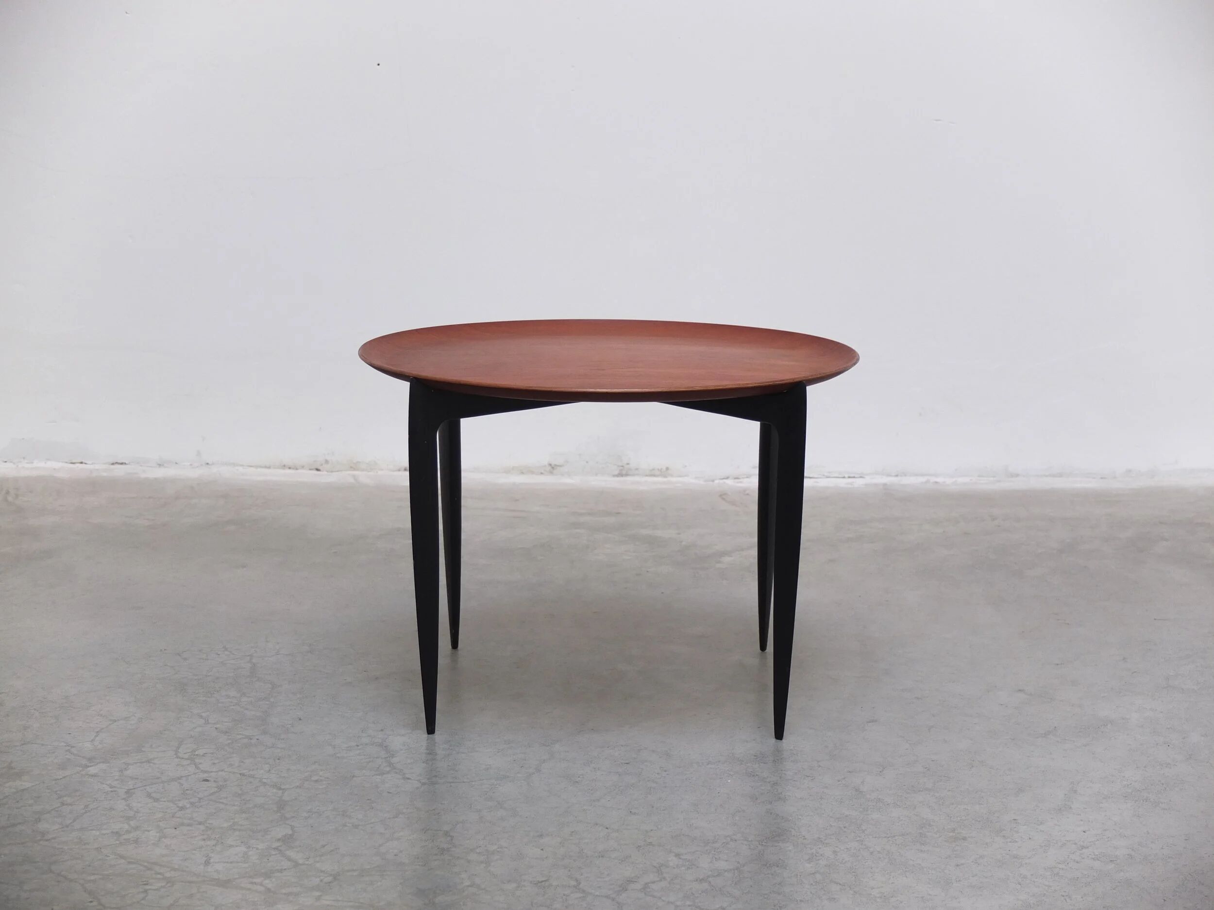 Rare tray table by Engholm & Willumsen for Fritz Hansen, 1963