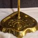 Fireplace tool set or umbrella stand in brass "Grandry fils"