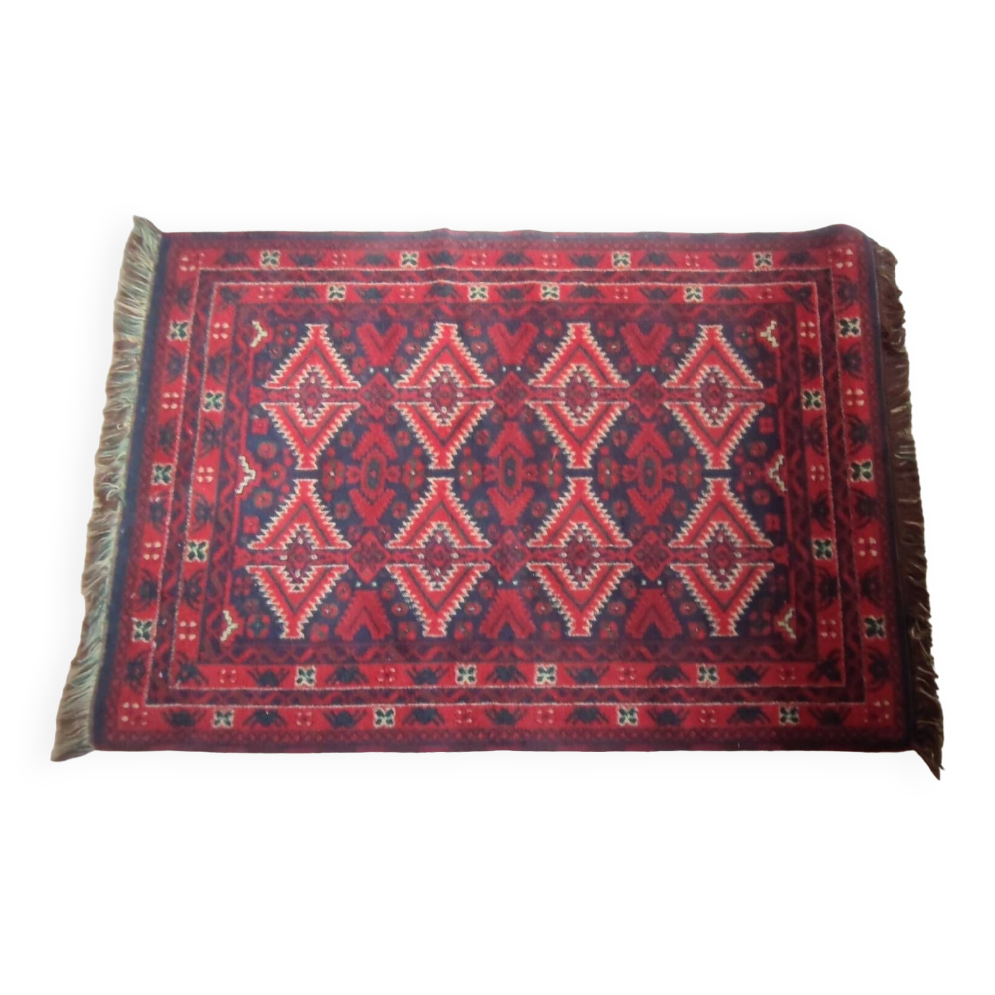 Old pure new wool carpet